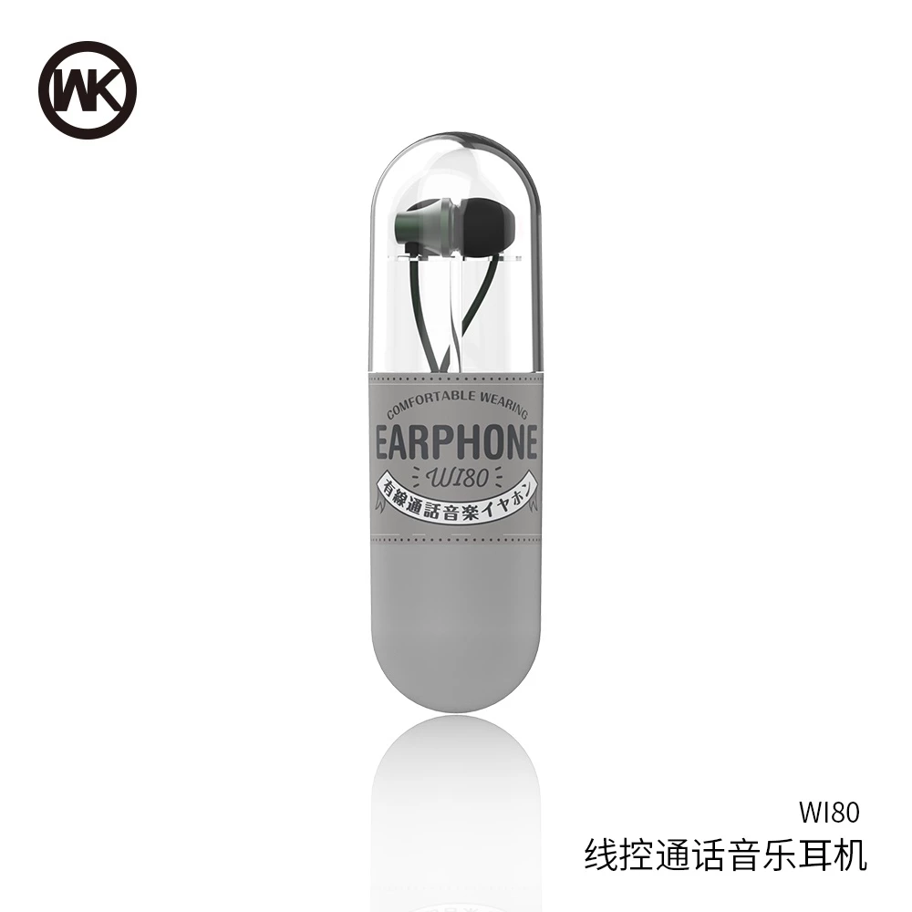 Tai nghe có dây WEKOME Wi80 Wired Earphone có sẵn nhiều màu