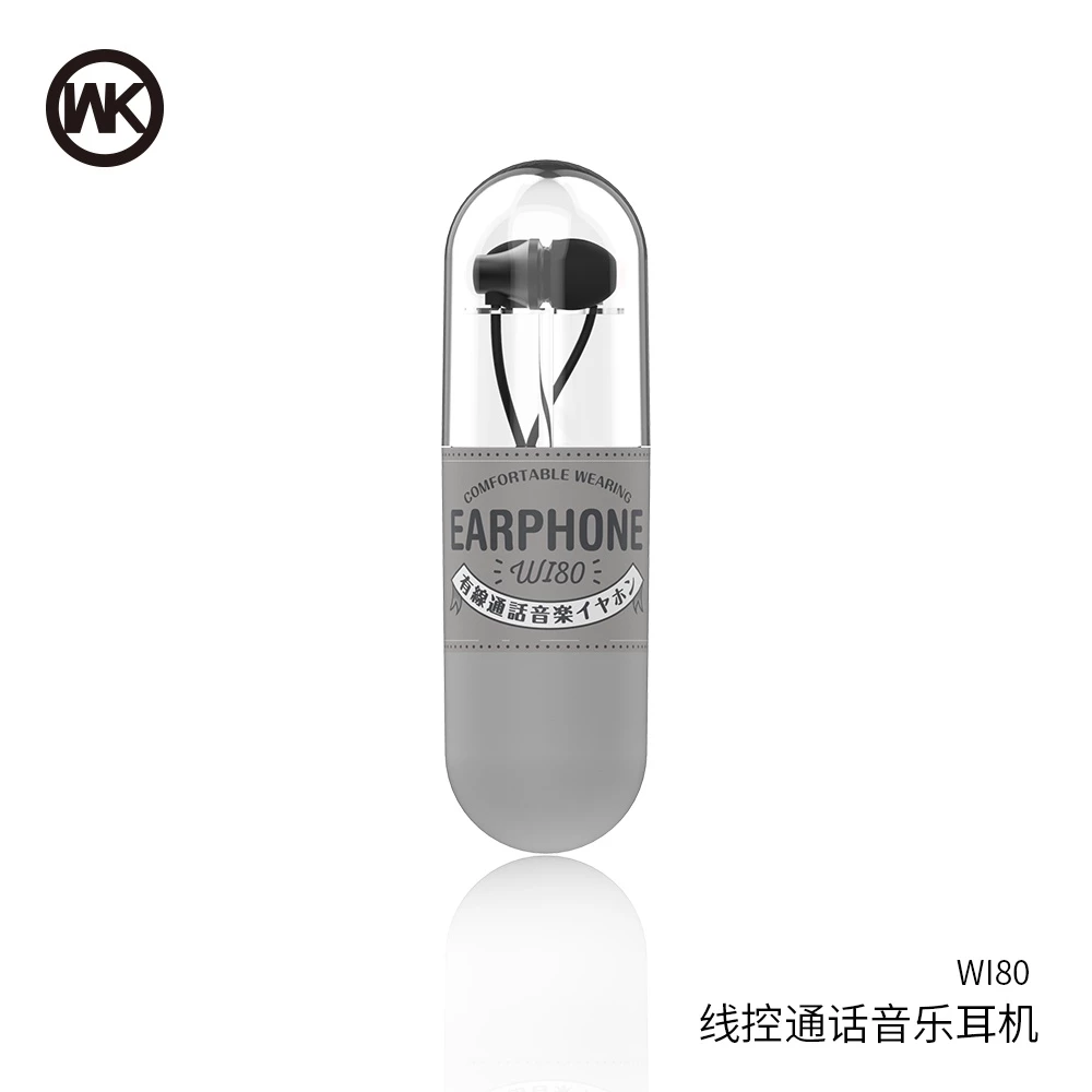 Tai nghe có dây WEKOME Wi80 Wired Earphone có sẵn nhiều màu