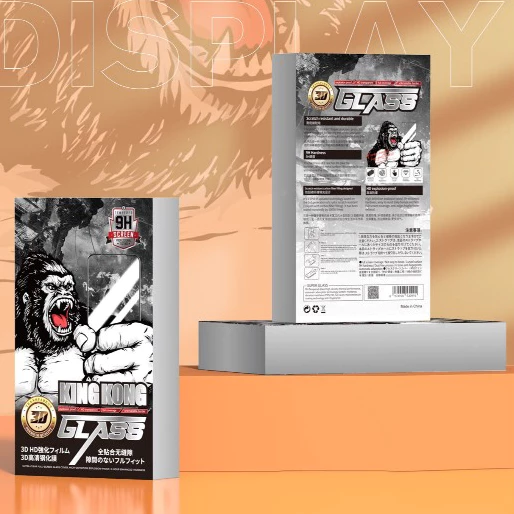 Kính cường lực KINGKONG KK-85 FULL MÀN HÌNH, độ cứng 9H iphone 11 12 13 14 15 16 pro promax x xr xs max.