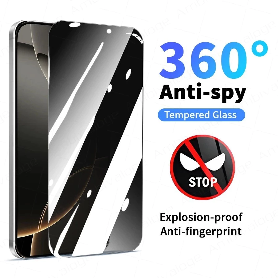 Kính cường lực tự dán chống nhìn trộm 360 độ KINGKONG K360 có khung tự dán cho Iphone 11 12 13 14 15 16 Pro Plus Promax