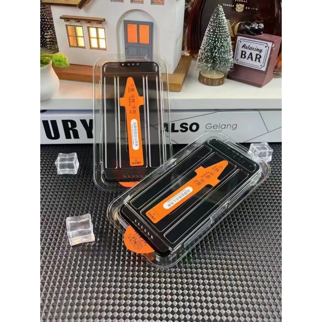 Kính cường lực tự dán chống nhìn trộm 360 độ KINGKONG K360 có khung tự dán cho Iphone 11 12 13 14 15 16 Pro Plus Promax