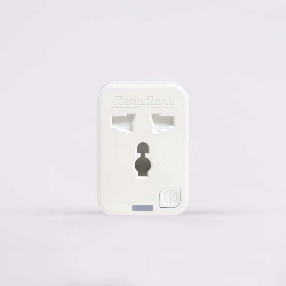 Ổ cắm đơn thông minh Rạng Đông kết nối Wifi OC01 điều khiển từ xa qua App - Hẹn giờ bật, tắt - Nhỏ gọn, tiện lợi.