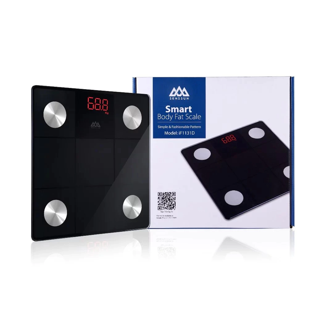 Cân điện tử CAMRY IF1131 cân sức khỏe thông minh, chính xác từng li, màn hình LCD lớn có đèn nền, theo dõi 16 chỉ số thể