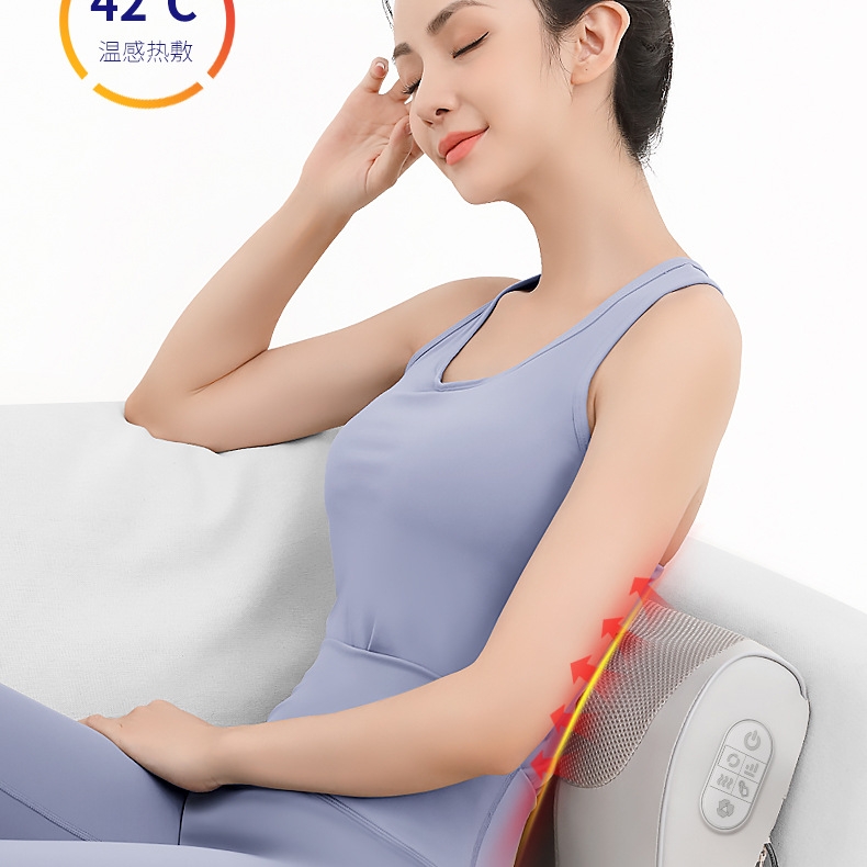 Gối Massage Hồng Ngoại 16 Bi Cao Cấp RULAX RL-02 Phiên Bản Cao Cấp | BH 12 Tháng |