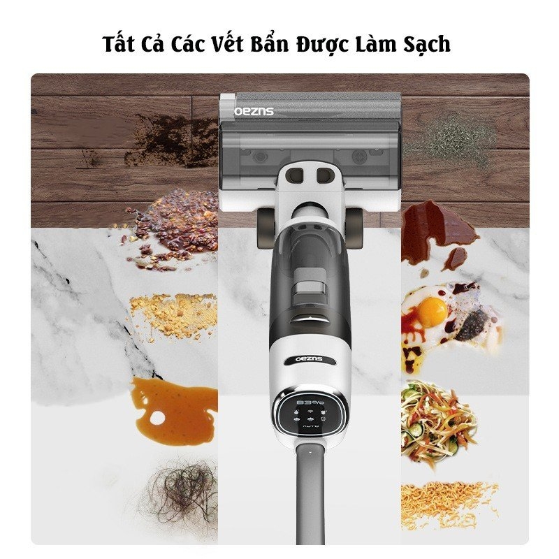 Máy Hút Bụi Lau Sàn RULAX T9,T7 Cao Cấp, Pin Tháo Rời, Tự Động Giặt Giẻ Lau