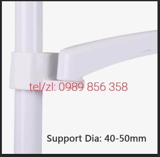 Giá treo màn hình xoay được  gắn cần đèn ghế răng
