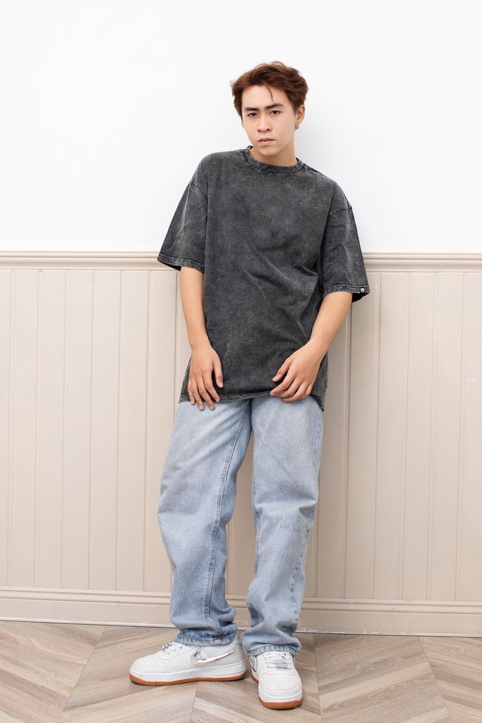 Áo thun wash 4LUCKY-6016