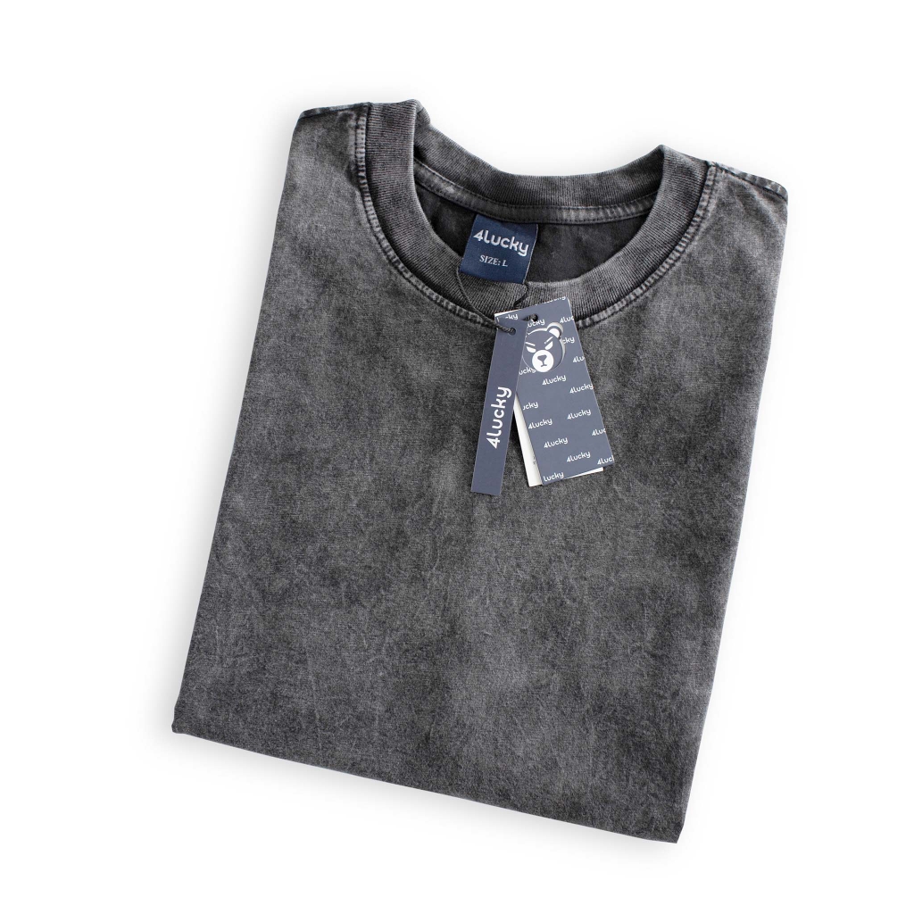 Áo thun wash 4LUCKY-6016