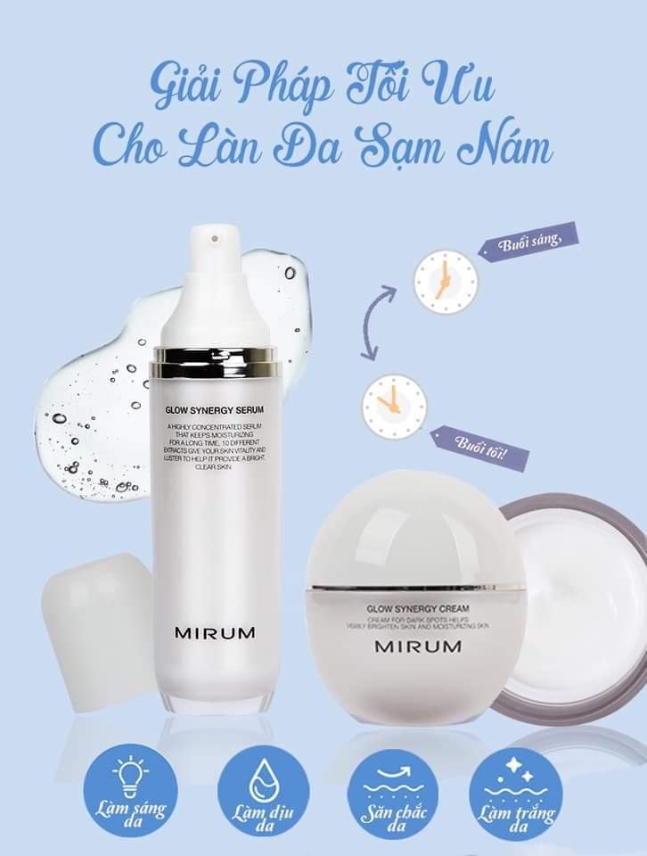 Kem Dưỡng Sáng Mờ Nám Tàn Nhang MIRUM GLOW SYNERGY CREAM