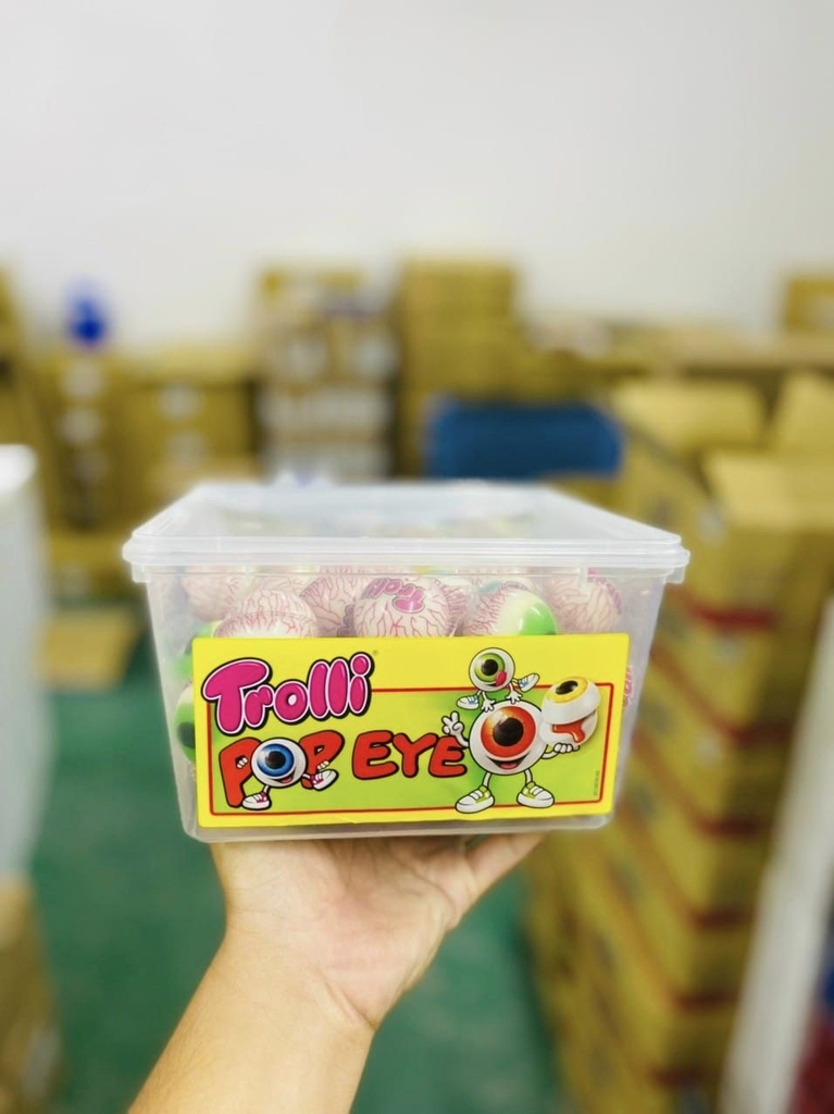 Kẹo dẻo Trolli hình con mắt ( combo 20 con)