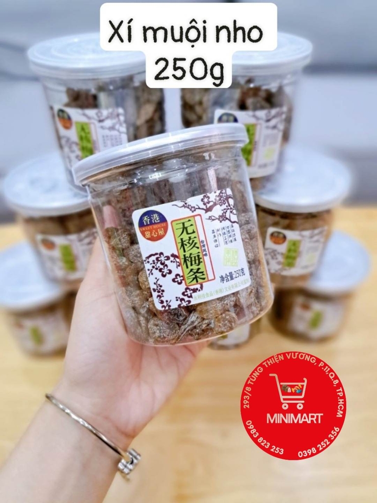 XÍ MUỘI NHO 240gr