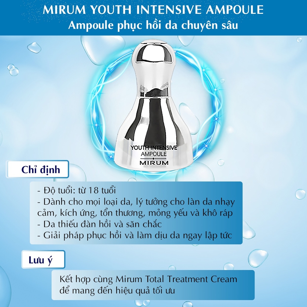 Tinh chất phục hồi da Mirum Youth Intensive Ampoule Hàn Quốc