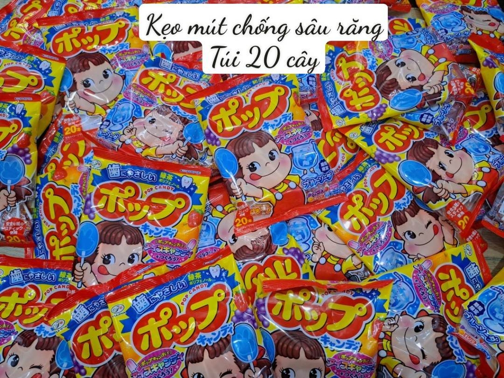 KẸO MÚT CHỐNG SÂU RĂNG FUJIYA ( 20 cây)