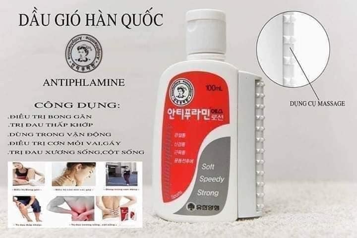 Dầu nóng Antiphlamine Hàn Quốc 100ml