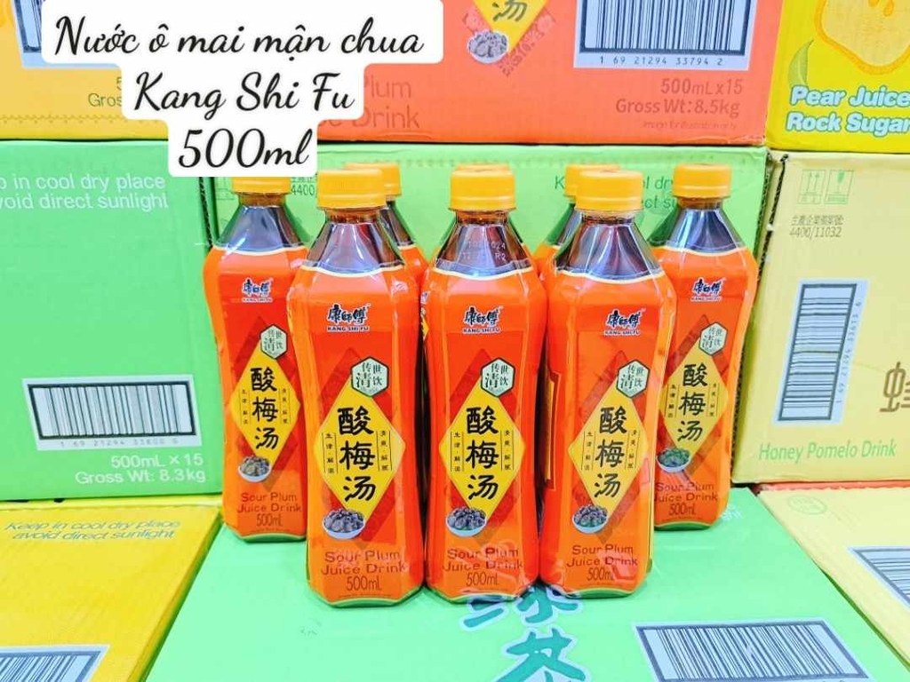 Nước ô mai mận chua Kang Shi Fu 500ml