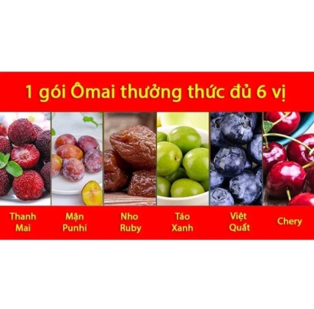 Ô Mai Plum cầu vồng 500g (20)