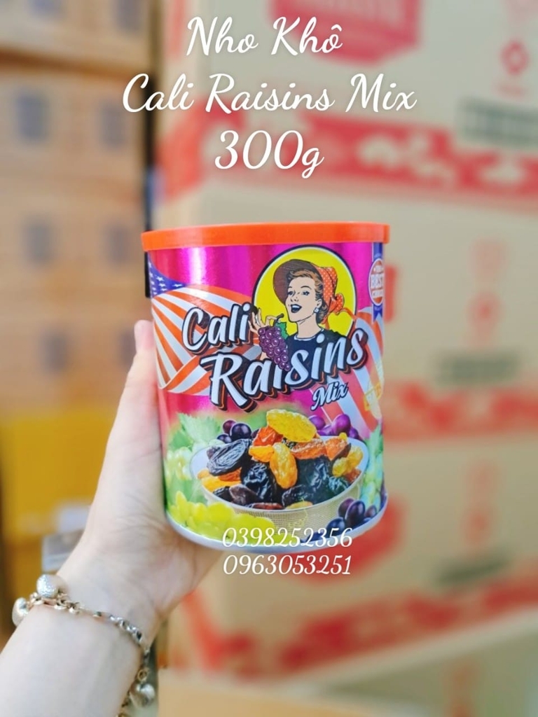 Nho Khô Cali Raisins Mix 300g (24)