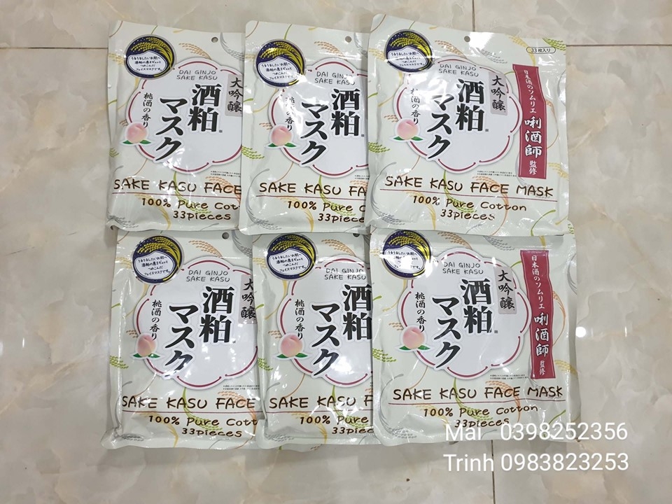 Mặt Nạ Kasu Face Mask (Bịch 33 miếng)