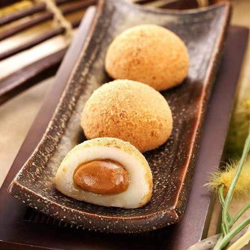 BÁNH MOCHI YUKI & LOVE (kem đậu phộng)