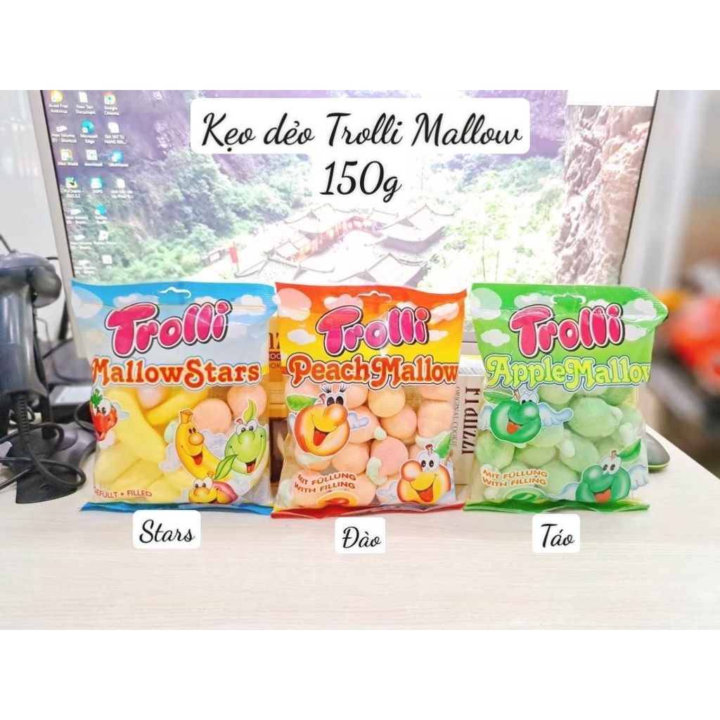 KẸO DẺO BÔNG GÒN MALLOW TROLLI ĐỨC ( star)