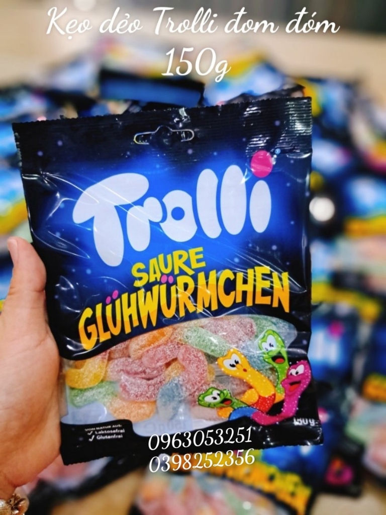 Kẹo Dẻo Trolli hình đom đóm 150g(24)