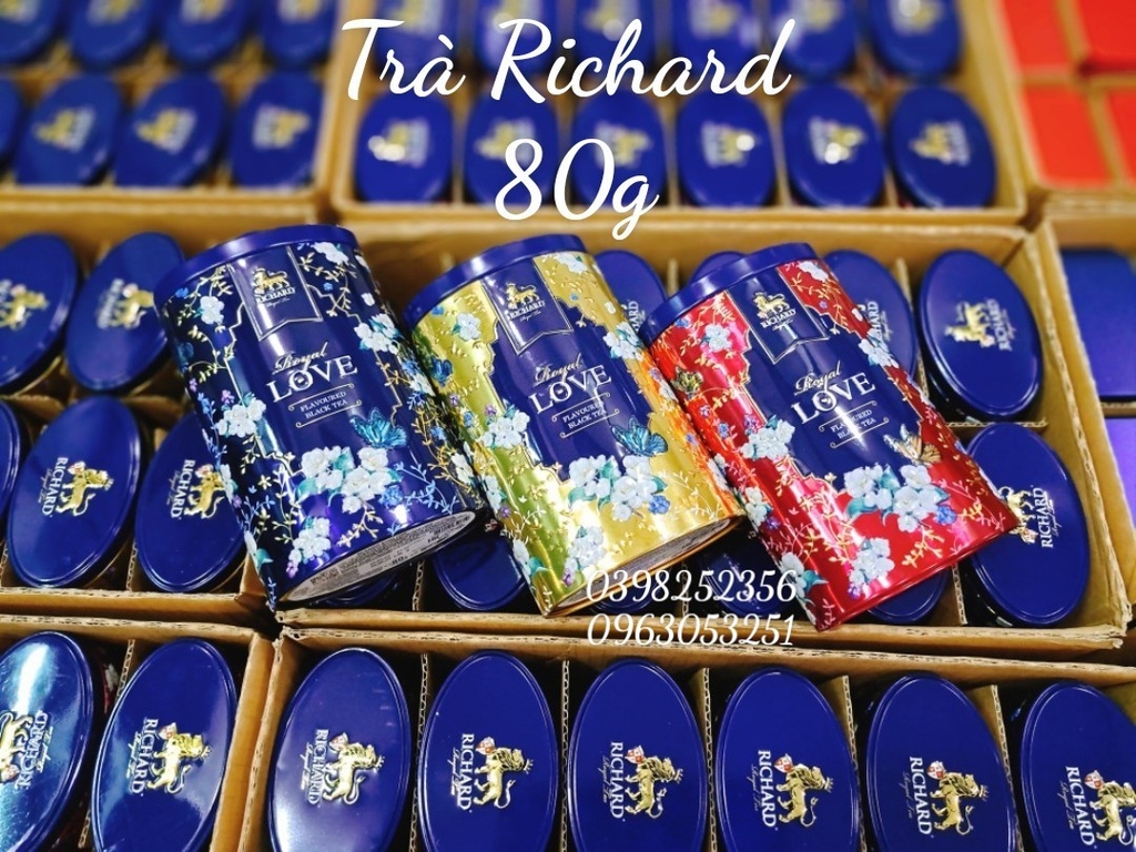 Trà đen RICHARD ROYAL 80g ( Vàng) (12)