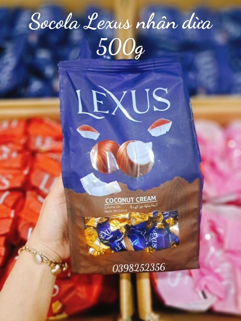 Socola Lexus 500g ( Dừa)(12)