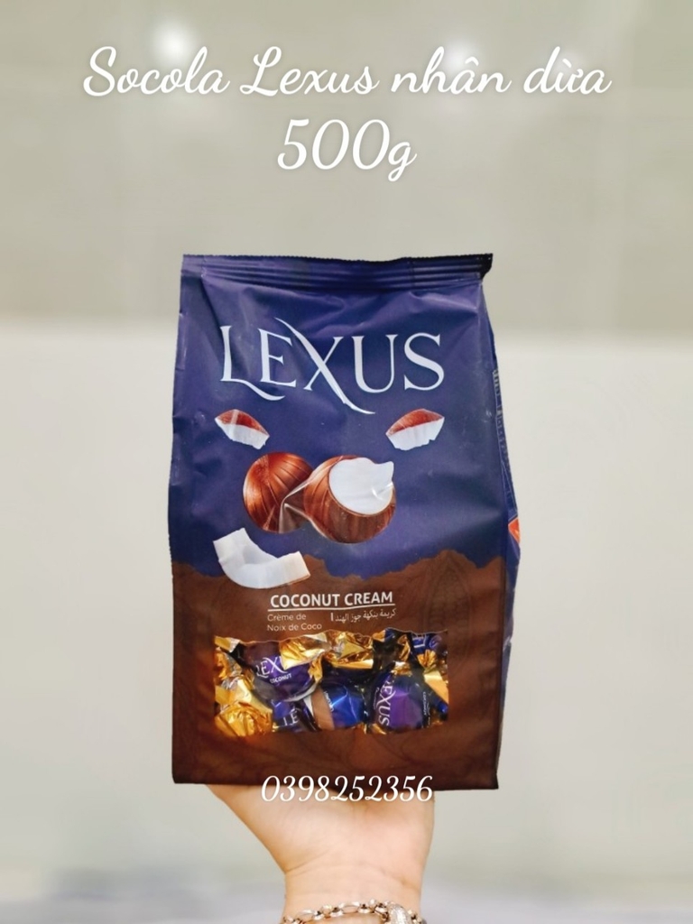 Socola Lexus 500g ( Dừa)(12)