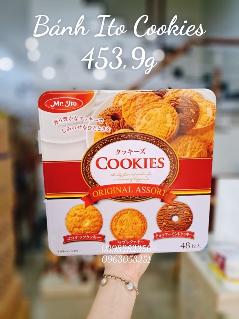 Bánh Ito Cookies  Original 453g ( đỏ)(6)