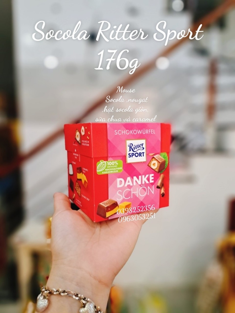 Sô cô la Happy birthday Ritter Sport 176g(8)