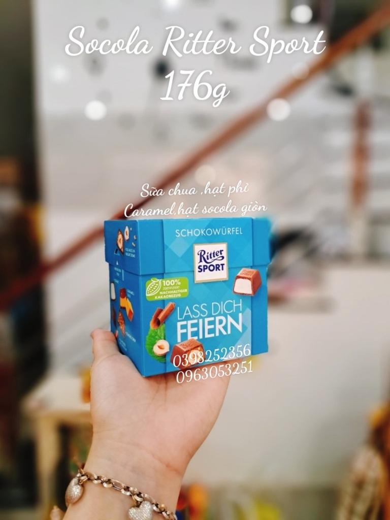 Sô cô la Happy birthday Ritter Sport 176g(8)