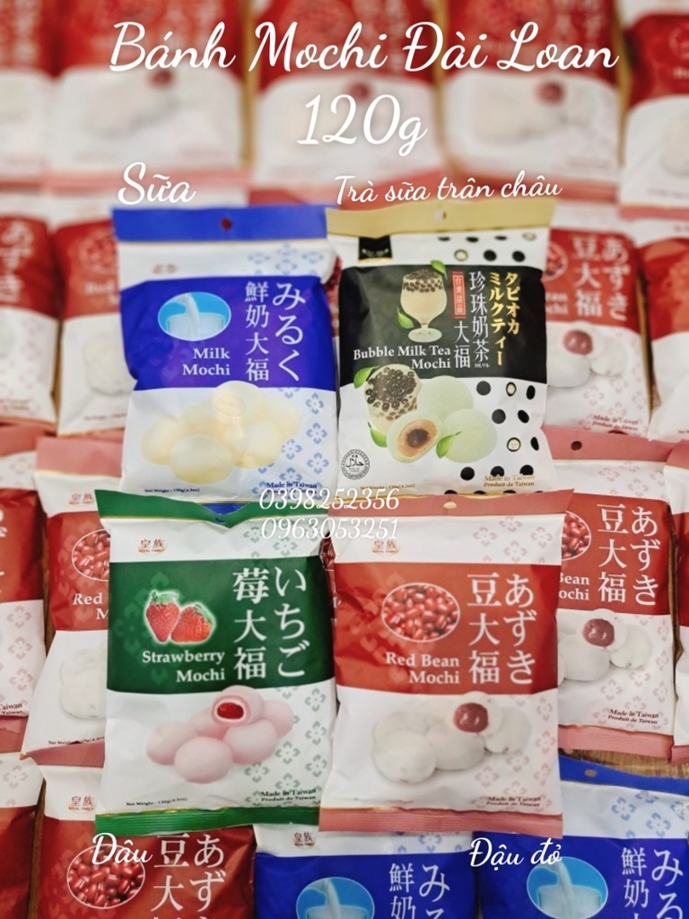 Bánh Mochi Đài Loan 120g (sữa)