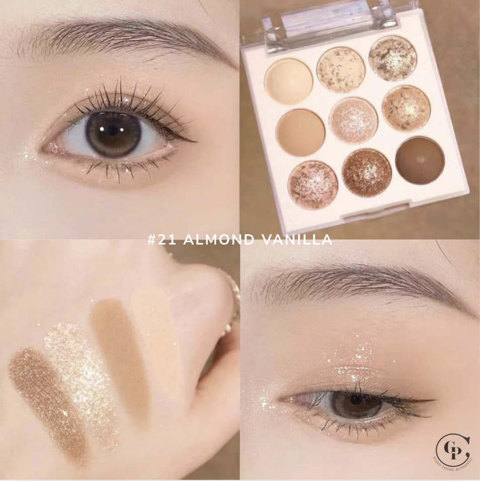 Bảng Phấn Mắt 9 Ô Dasique Ice Cream Shadow Palette