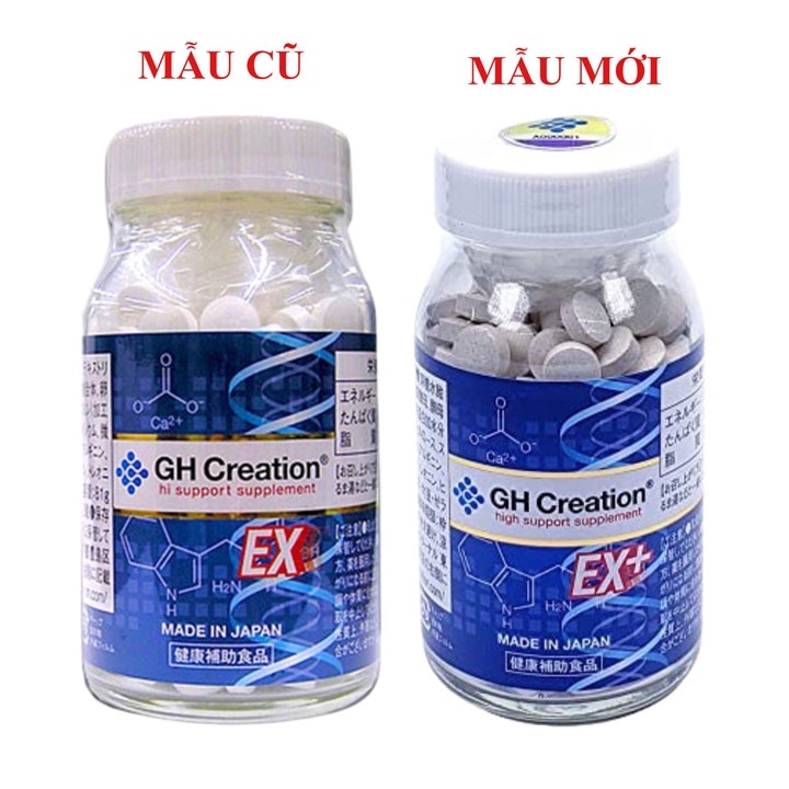 Viên Uống Tăng Chiều Cao GH Creation EX+ Nhật Bản 270 viên