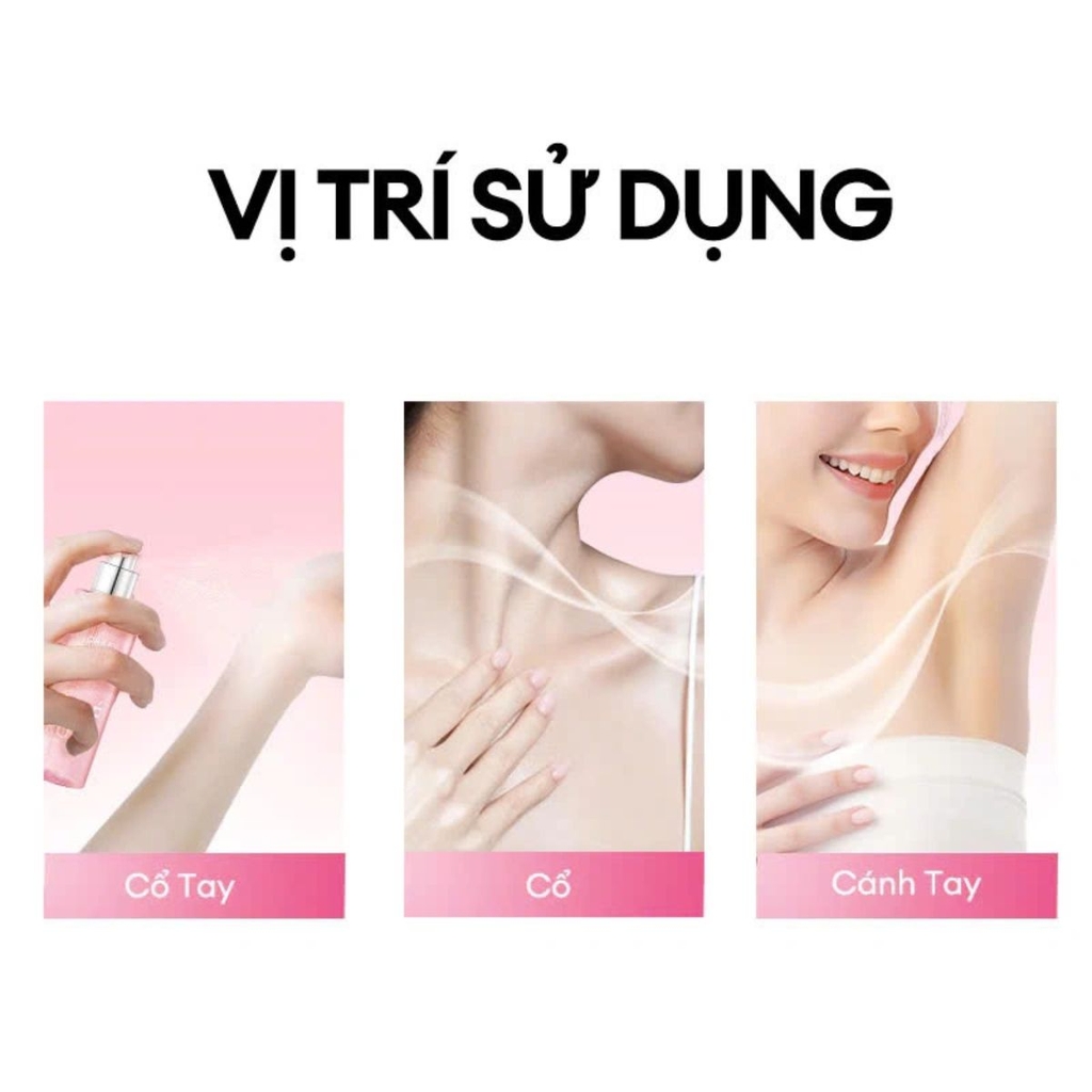 Xịt Thơm Toàn Thân Body Mist COLORKEY ROSÉ CRUSH Hương Thơm Lâu Ngọt Ngào Tươi Mới 100ml