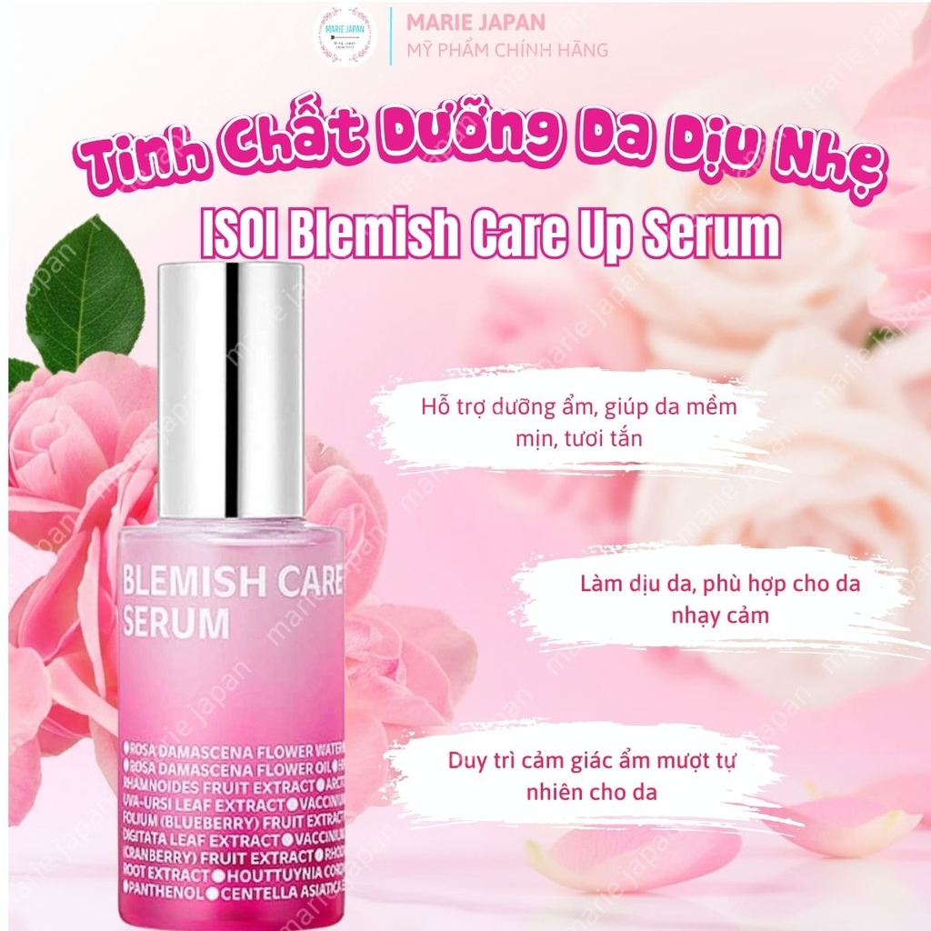 Tinh Chất ISOI Blemish Care Up Serum Dưỡng Sáng Da Mờ Thâm Làm Dịu Thâm Mụn Cho Da Nhạy Cảm Hàn Quốc
