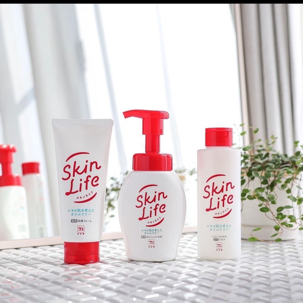 Sữa Rửa Mặt Tạo Bọt Skinlife Cow