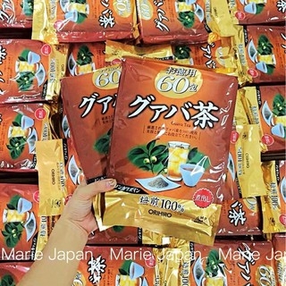 Trà Ổi Giảm Cân Orihiro Guava Tea Nhật Bản Túi 60 Gói