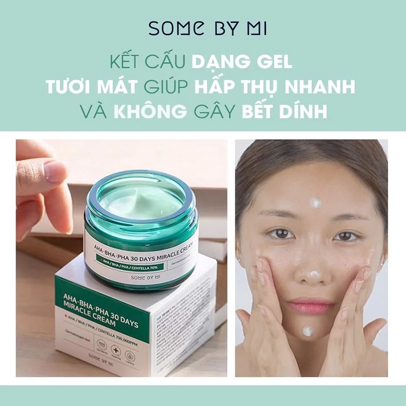Kem Dưỡng Some By Mi AHA BHA PHA 30 Days Miracle Cream Hũ 60g