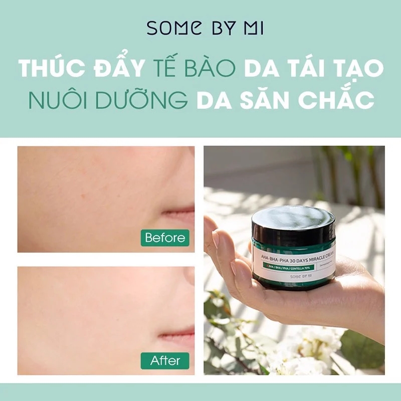 Kem Dưỡng Some By Mi AHA BHA PHA 30 Days Miracle Cream Hũ 60g