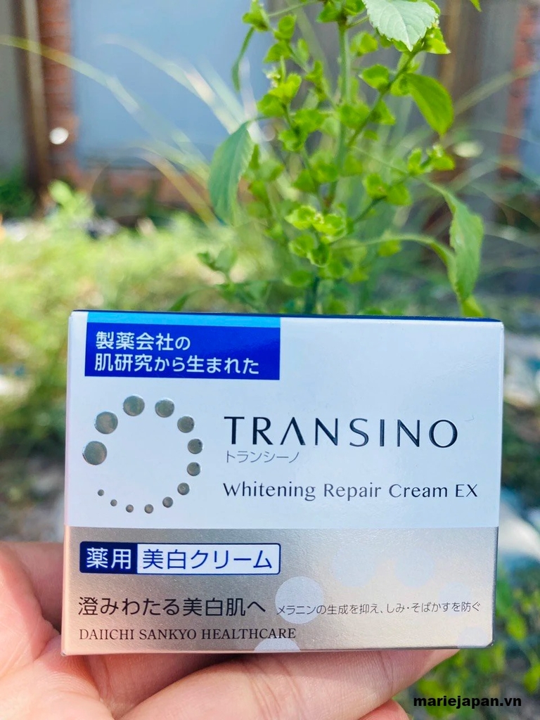 Kem Dưỡng Transino Nâng Tông Dưỡng Trắng Tái Tạo Da Whitening Repair Cream EX 35g Nhật Bản