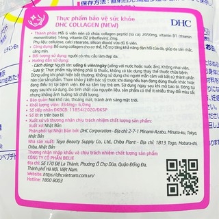 Viên Uống DHC Bổ Sung Collagen Làm Đẹp Da Nhật Bản