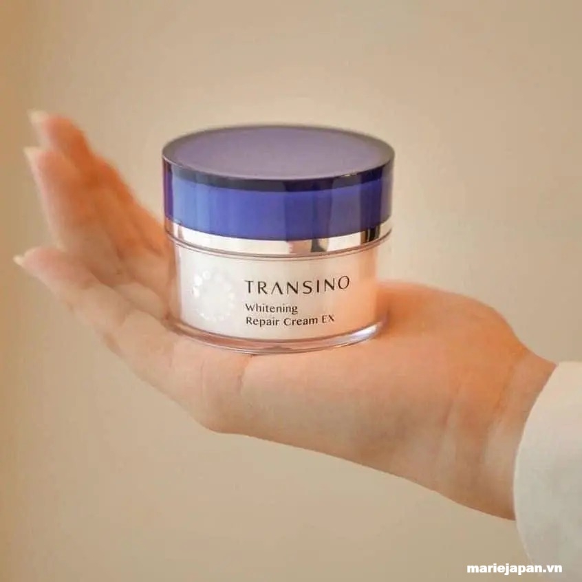 Kem Dưỡng Transino Nâng Tông Dưỡng Trắng Tái Tạo Da Whitening Repair Cream EX 35g Nhật Bản