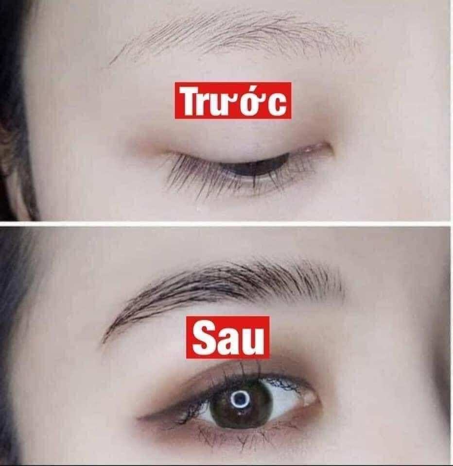 Dưỡng Mày Eveline 8B1 Total Action Eyebrow Therapy Cây 10ml