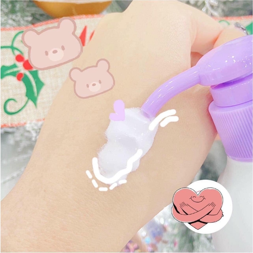 Dưỡng Thể Hatomugi The Tone Up UV Milky Gel SPF50 - TUÝP TÍM 70g