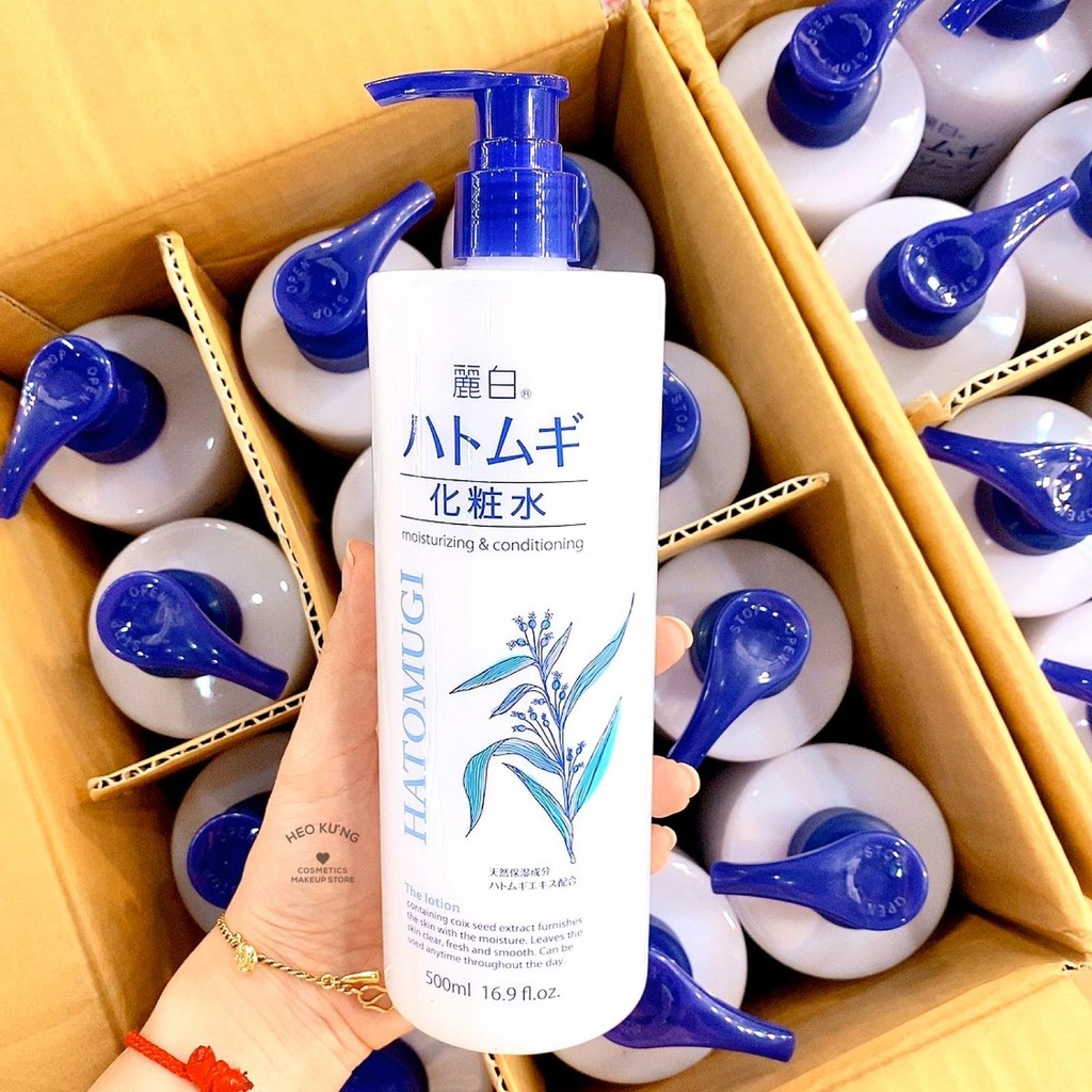 Toner Hatomugi Reihaku The Lotion CHAI VÒI 500ML