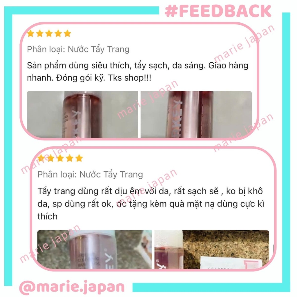 Nước Tẩy Trang 2 Lớp Colorkey Sạch Sâu Dưỡng Ẩm Dịu Nhẹ  Micellar Cleansing Water