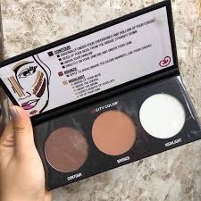 Bảng City Color 3 Ô Tạo Khối Và Highlight Contour Effects Palette
