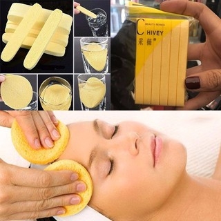 Bọt Biển - Bông Nở Rửa Mặt Chivey Túi 12 Miếng