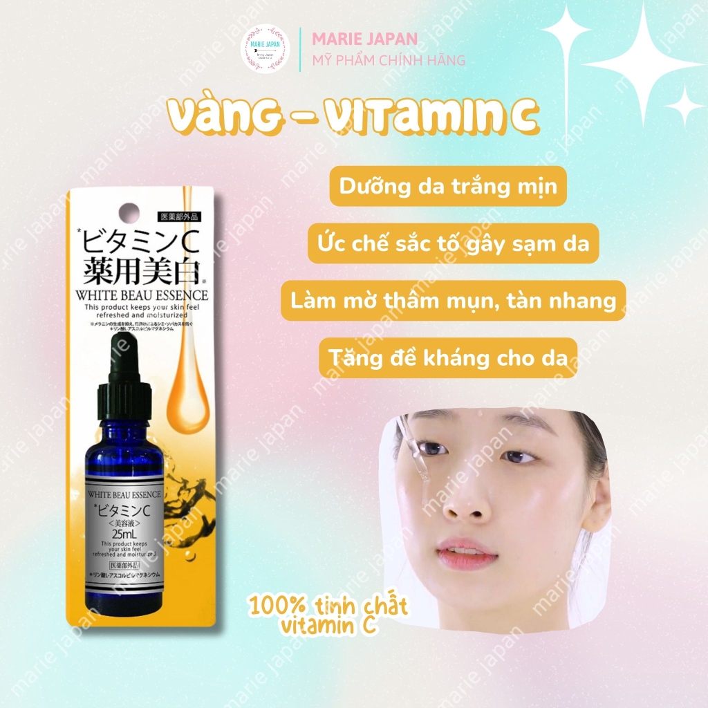 Serum Pure Beau Essence - TÍM PLACENTA Chai 25ml